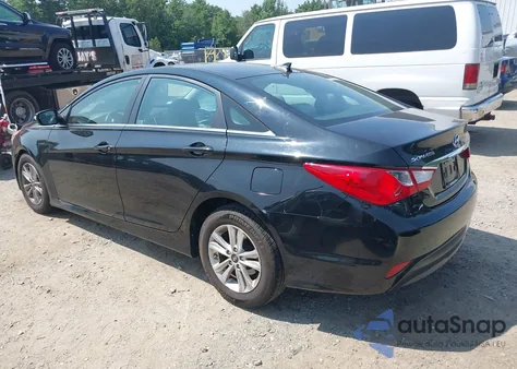 2014 Hyundai Sonata Gls z USA, uszkodzony, nr VIN 5NPEB4AC4EH930736